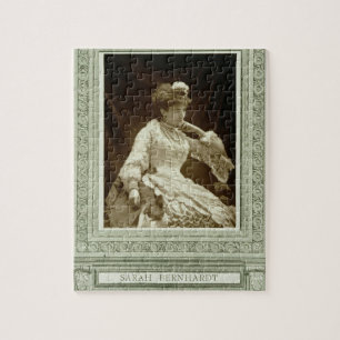 Sarah Bernhardt (1844-1923), from 'Galerie Contemp Jigsaw Puzzle