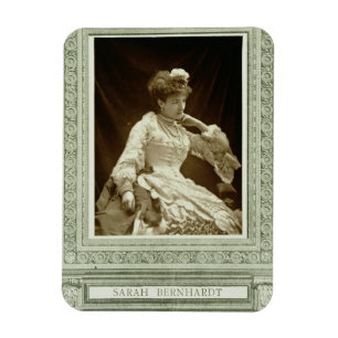 Sarah Bernhardt (1844-1923), from 'Galerie Contemp Magnet