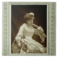 Sarah Bernhardt (1844-1923), from 'Galerie Contemp