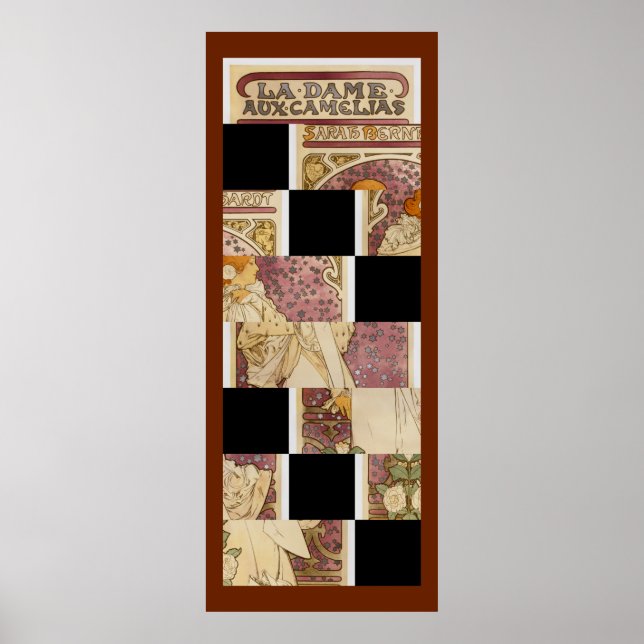 Sarah Bernhardt - By: Alfons Mucha Poster (Front)