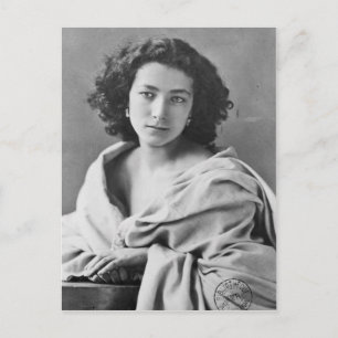 Sarah Bernhardt  in costume, c.1860 Postcard