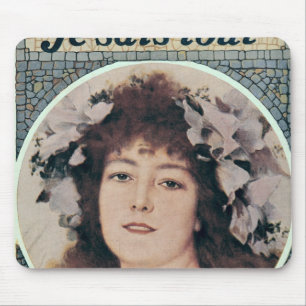 Sarah Bernhardt in Gismonda Mouse Pad