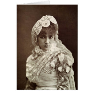 Sarah Bernhardt  in the role of Marion Delorme