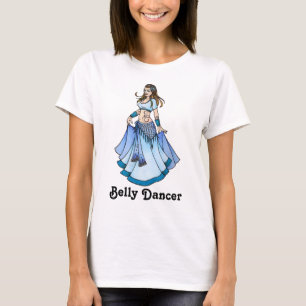 Sarah Blue Bellydancer T-Shirt