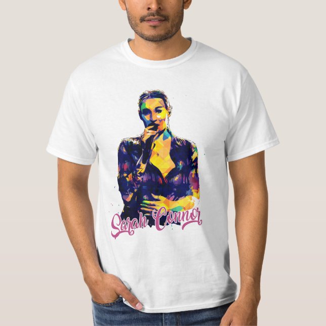 Sarah connor music T-Shirt (Front)