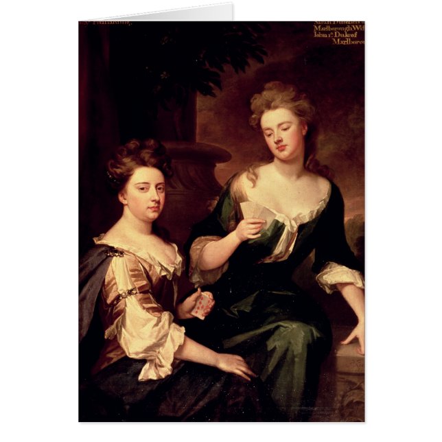 Sarah, Duchess of Marlborough playing (Front)
