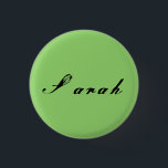 Sarah from Orphan Black antique script 3 Cm Round Badge<br><div class="desc">sarah name from tv show Orphan Black antique distressed cursive script</div>