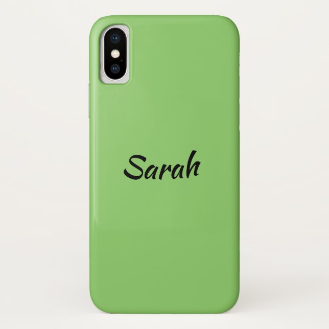Sarah from the tv show Orphan Black calligraphy Case-Mate iPhone Case (Back)