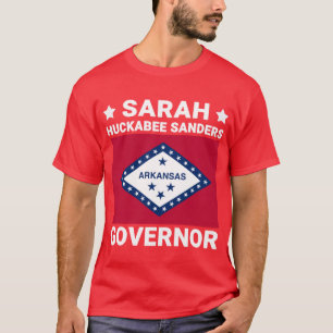 Sarah Huckabee Sanders Governor Arkansas Flag T-Shirt