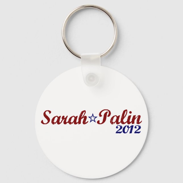 Sarah Palin 2012 Key Ring (Front)