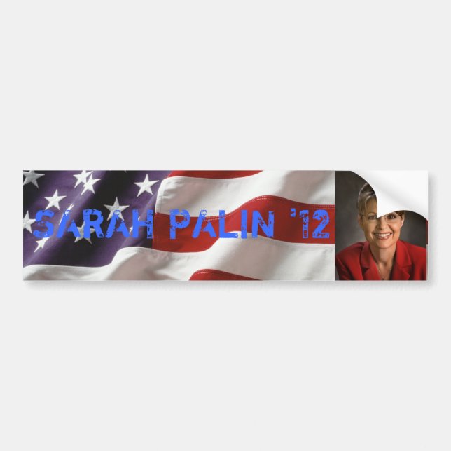 Sarah Palin for President 2012 Bumper Sticker (Front)