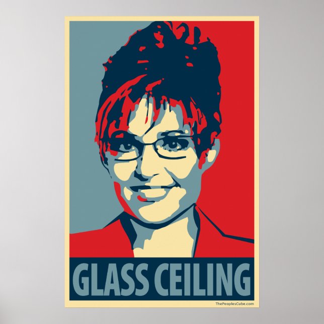 Sarah Palin - Glass Ceiling: OHP Poster (Front)