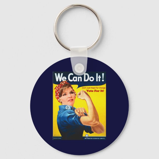 Sarah Palin Keychain (Front)