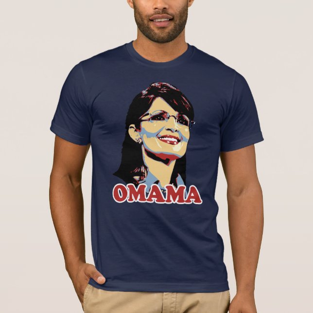 Sarah Palin Omama Colour tee (Front)