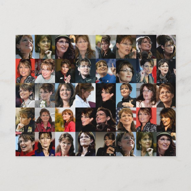 Sarah Palin Postcards (Front)