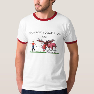 Sarah Palin VP and Moose T shirt
