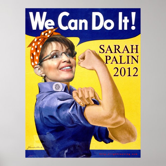 Sarah Palin We Can Do It Poster (Front)