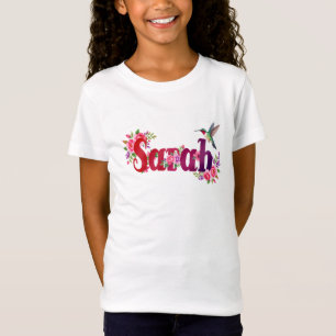 Sarah - Personalised Shirt - For Kids