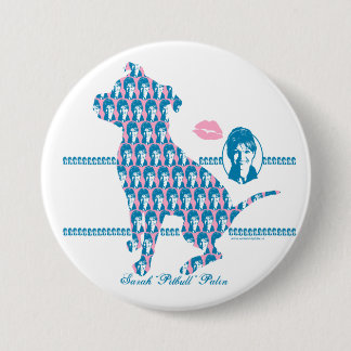 Sarah Pit Bull Shirt 7.5 Cm Round Badge