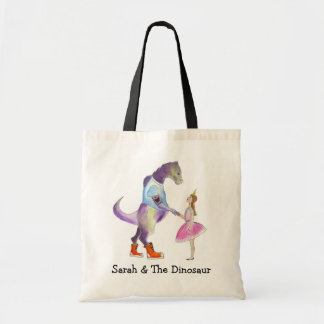 Sarah & The Dinosaur Tote Bag