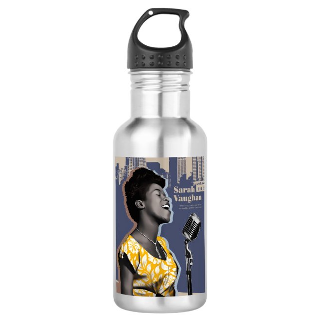 Sarah Vaughan 710 Ml Water Bottle (Front)