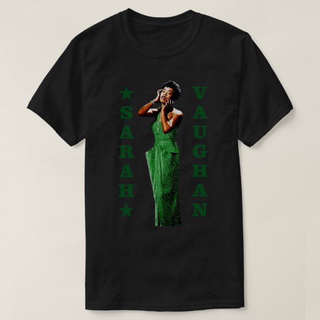 Sarah Vaughan T-Shirt (Design Front)