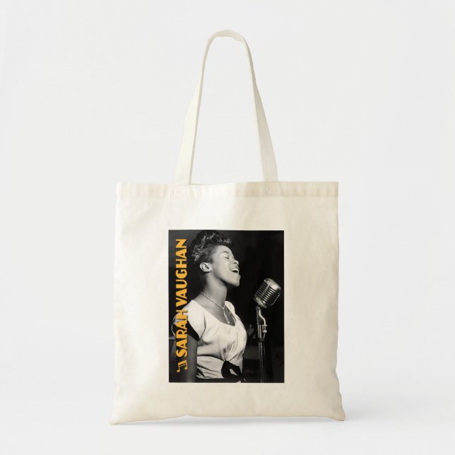 Sarah Vaughan Tote Bag (Front)