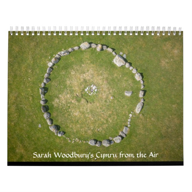 Sarah Woodbury's Cymru from the Air Calendar (Cover)
