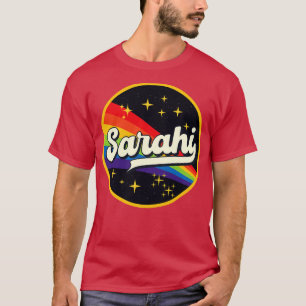 Sarahi Rainbow In Space Vintage Style T-Shirt