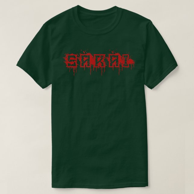Sarai  First Name Halloween Costume Personalized  T-Shirt (Design Front)
