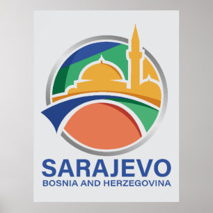 Sarajevo Bosnia and Herzegovina Poster