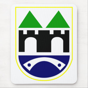Sarajevo Coat of Arms Mouse Pad