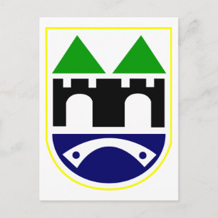 Sarajevo Coat of Arms Postcard