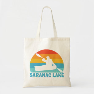 Saranac Lake New York Kayak Tote Bag