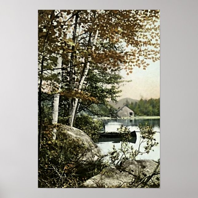 Saranac Lake, New York Poster (Front)