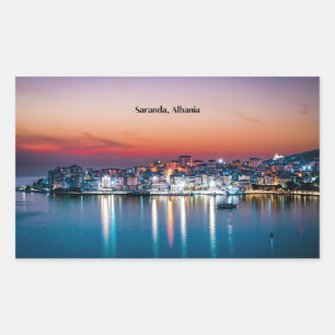 Saranda, Albania Rectangular Sticker