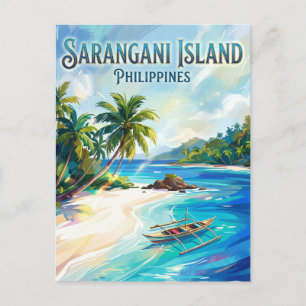 Sarangani Island Philippines Postcard