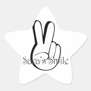 Sara's Smile Suicide Awareness Gear Star Sticker
