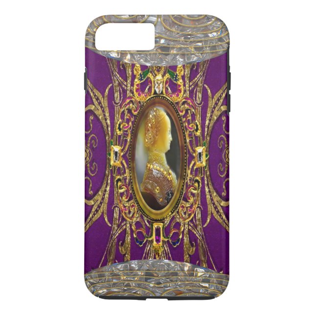 Sarashire Royale Cameo Victorian Case-Mate iPhone Case (Back)