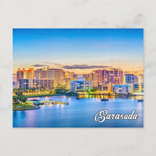 Sarasoda, Florida, United States Postcard