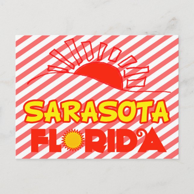 Sarasota, Florida Postcard (Front)