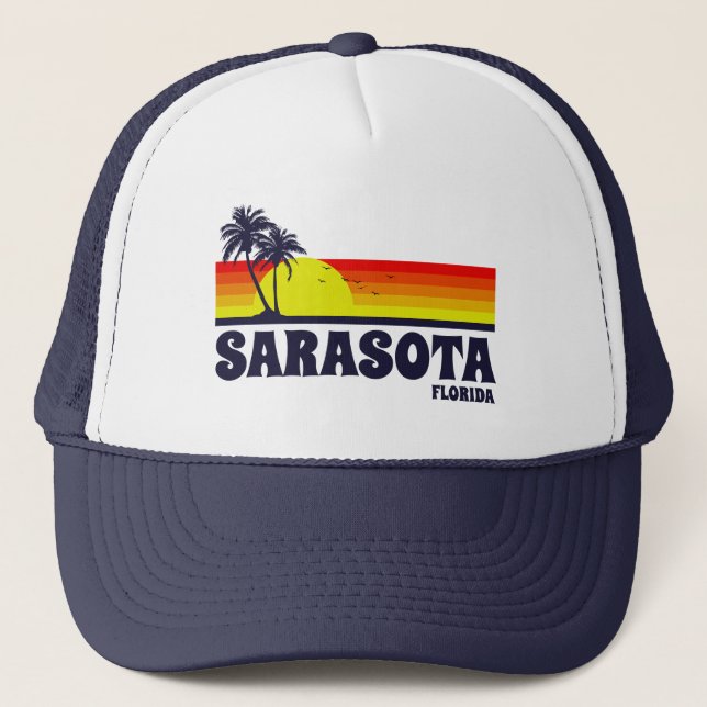 Sarasota Florida Trucker Hat (Front)