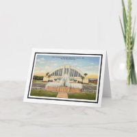 Sarasota's Municipal Auditorium Greeting Card