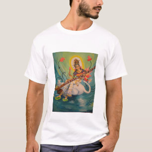 Saraswati Hindu Goddess Tee