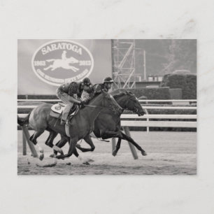 Saratoga 150 Workouts Postcard