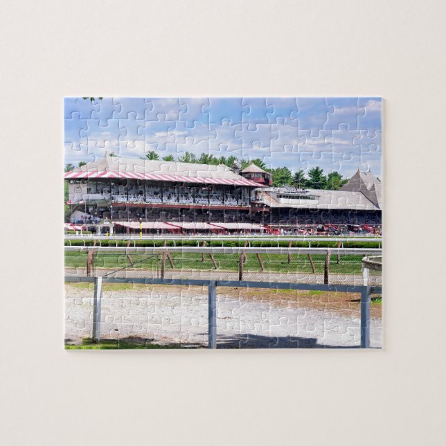 Saratoga Race Course and Clare Court Jigsaw Puzzle (Horizontal)