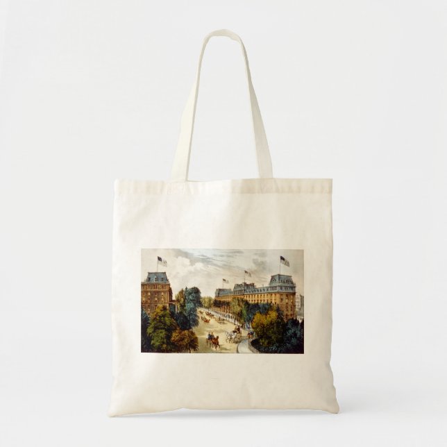 Saratoga Springs - 1907 Tote Bag (Front)