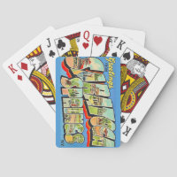 Saratoga Springs NY Playing Cards