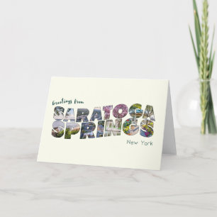 Saratoga Springs Series 02 Greeting Card