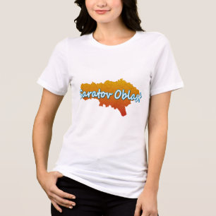 Saratov Oblast Tri-Blend Shirt